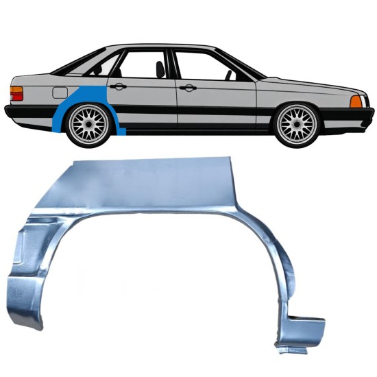 Bok delni za Audi 100 C3 1982-1990 / Desna 7607