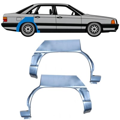 Bok delni za Audi 100 C3 1982-1990 / Levo+Desno / Komplet 9993