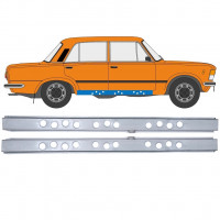 Notranji popravni panel praga za Fiat 125p 1968-1991 / Komplet 12545