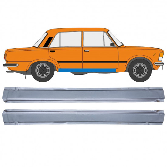 Prag za Fiat 125p 1968-1991 / Komplet 12542