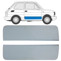 Popravni panel vrat za Fiat 126p 1972-2000 / Levo+Desno / Komplet 17262
