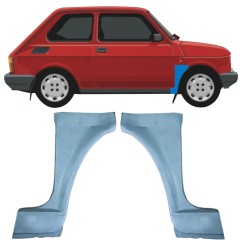 Popravni panel prednjega blatnika za Fiat 126p 1972-2000 / Levo+Desno / Komplet 11222