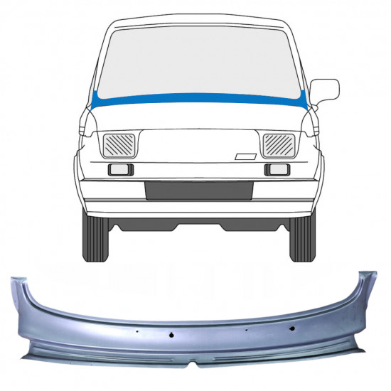 Popravni panel vetrobranskega stekla za Fiat 126p 1972-2000 7574