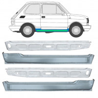 Popravni panel notranjega in zunanjega praga za Fiat 126p 1972-2000 11718