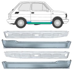 Popravni panel notranjega in zunanjega praga za Fiat 126p 1972-2000 / Komplet 11718