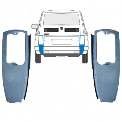 Popravni panel zadnjega vogala za Fiat 126p 1972-2000 / Levo+Desno / Komplet 10577