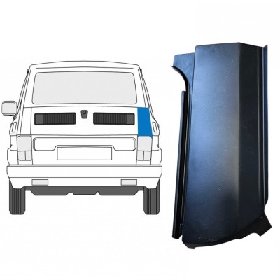 Popravni panel zadnjega vogala za Fiat 126p 1972-2000 / Desna 14959