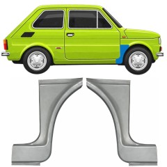 Popravni panel prednjega blatnika za Fiat 126p 1972-1994 ST/FL / Levo+Desno / Komplet 11219