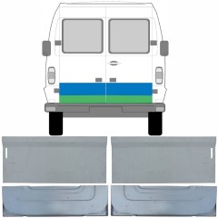 Notranji in zunanji popravni panel zadnjih vrat za Mercedes T1 207-410 1977-1995 / Levo+Desno / Komplet 9567