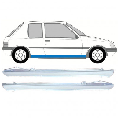 Prag za Peugeot 205 1983-1998 / Levo+Desno / Komplet 9815