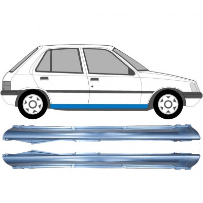 Prag za Peugeot 205 1983-1998 / Levo+Desno / Komplet 9550