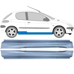 Prag za Peugeot 206 206+ 1998-2012 / Levo+Desno / Komplet 9248