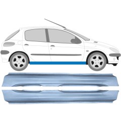 Prag za Peugeot 206 206+ 1998-2012 / Levo+Desno / Komplet 9247