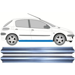 Prag za Peugeot 206 206+ 1998-2012 / Levo = Desno (simetrično) / Komplet 9958