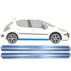 Prag za Peugeot 207 207+ 2006- / Levo+Desno / Komplet 9957