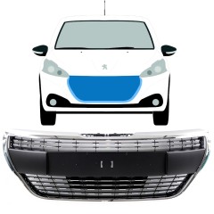 Rešetka za Peugeot 208 2015-2019 ALLURE / Komplet 7507
