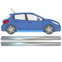 Prag za Peugeot 208 2012-2019 / Levo+Desno / Komplet 16315