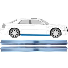 Prag za Chrysler 300C 2004-2011 / Levo = Desno (simetrično) / Komplet 9515