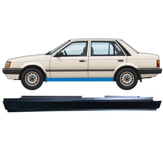 Prag za Mazda 323 BF 1985-1989 / Leva 12960