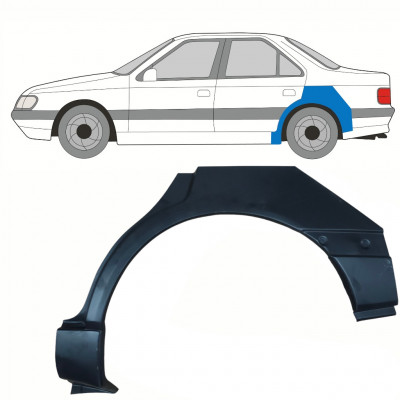 Bok delni za Peugeot 405 1987-1996 / Leva 10782