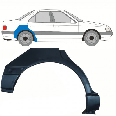 Bok delni za Peugeot 405 1987-1996 / Desna 10781