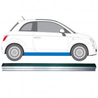Popravni panel spodnjega praga za Fiat 500 2007-2018 / Levo = Desno (simetrično) 12946