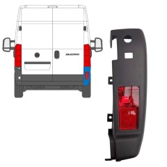 Zadnji vogal odbijača z lučjo za Peugeot Boxer 2006-2018 / Desna / Komplet 14095