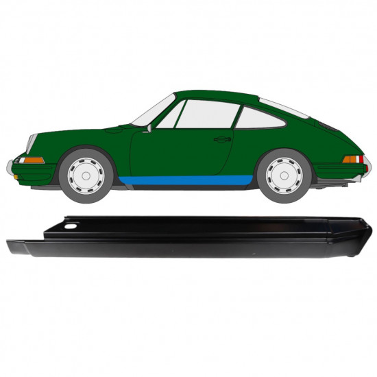 Prag za Porsche 911 1964-1974 / Leva 12702