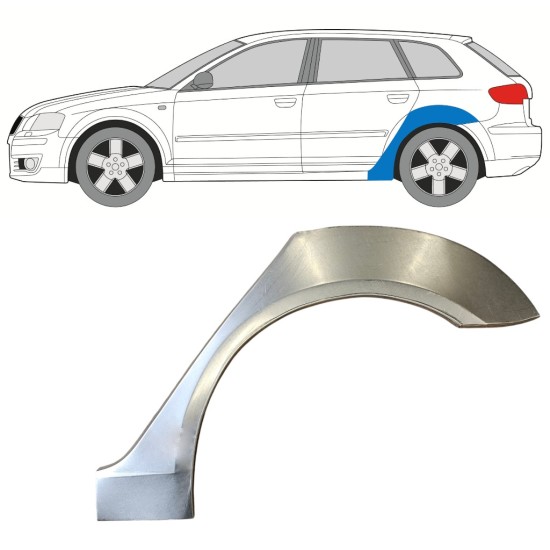 Bok delni za Audi A3 8P 2003-2012 / Leva 15209
