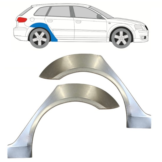 Bok delni za Audi A3 8P 2003-2012 / Levo+Desno / Komplet 15210