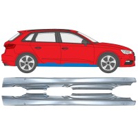 Prag za Audi A3 8V 2012-2020 / Levo+Desno / HATCHBACK / Komplet 17285