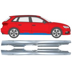 Prag za Audi A3 8V 2012-2020 / Levo+Desno / HATCHBACK / Komplet 17285