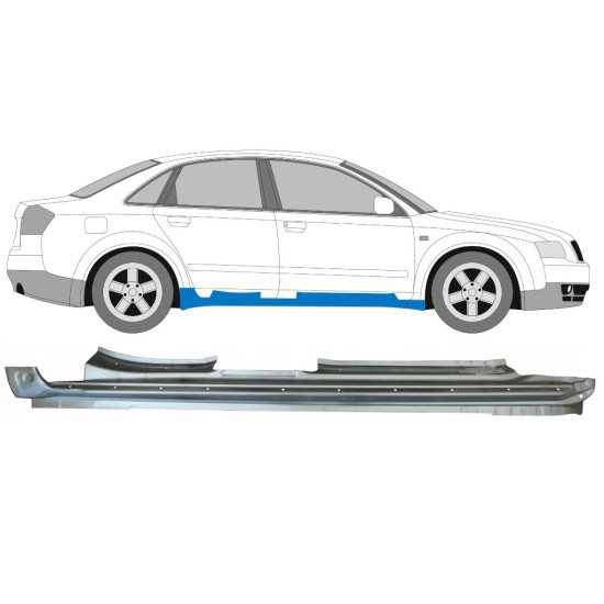 Prag za Audi A4 B6 2000-2004 / Desna 15157