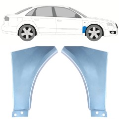 Popravni panel prednjega blatnika za Audi A4 B7 2004-2007 / Levo+Desno / Komplet 15171