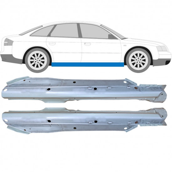 Prag za Audi A6 C5 1997-2004 / Levo+Desno / Komplet 9119