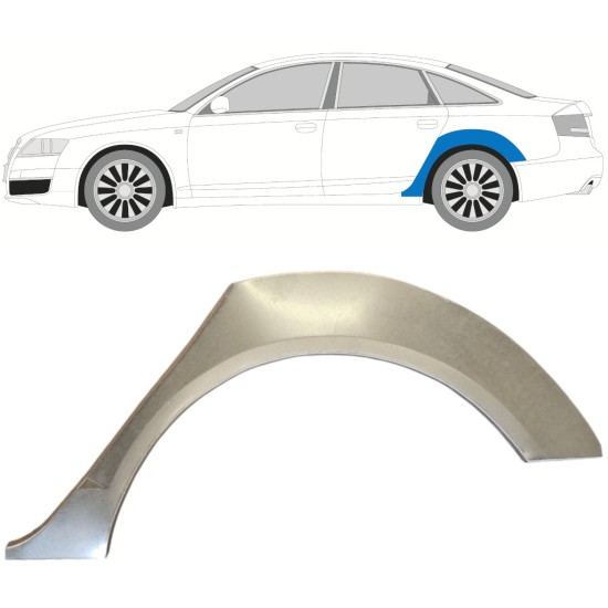 Bok delni za Audi A6 C6 2004-2010 / Leva 14742
