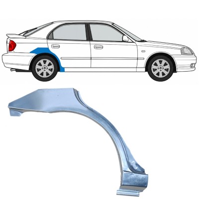 Bok delni za Hyundai Accent 2000-2006 / Desna 7593