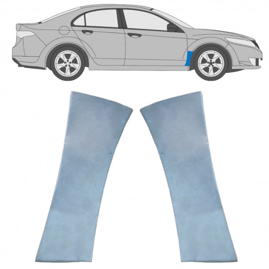 Popravni panel prednjega blatnika za Honda Accord 2008-2016 / Levo+Desno / Komplet 9913