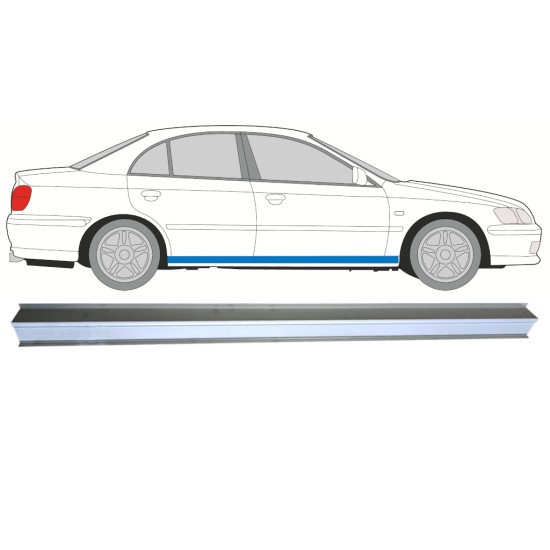 Popravni panel zgornjega praga za Honda Accord 1998-2002 / Levo = Desno (simetrično) 16284