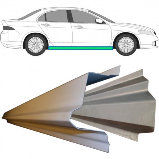 Popravni panel notranjega in zunanjega praga za Honda Accord 2002-2008 / Komplet 11730