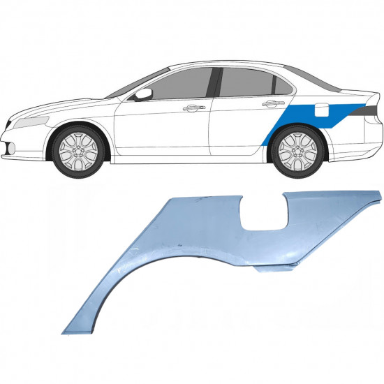 Bok delni za Honda Accord 2002-2008  / Leva / SEDAN 5250