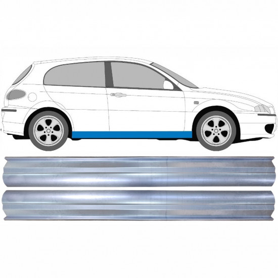 Prag za Alfa Romeo 147 2000-2010 / Komplet 11341