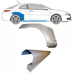 Reparaturni del praga in zadnjega blatnika za Alfa Romeo GT 2003-2010 / Desna / Komplet 8701