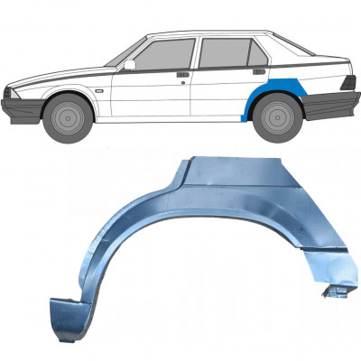 Bok delni za Alfa Romeo 75 1985-1992 / Leva 7016