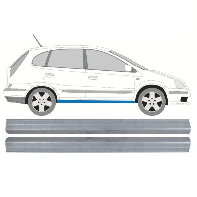 Prag za Nissan Almera Tino 2000-2006 / Levo = Desno (simetrično) / Komplet 10649