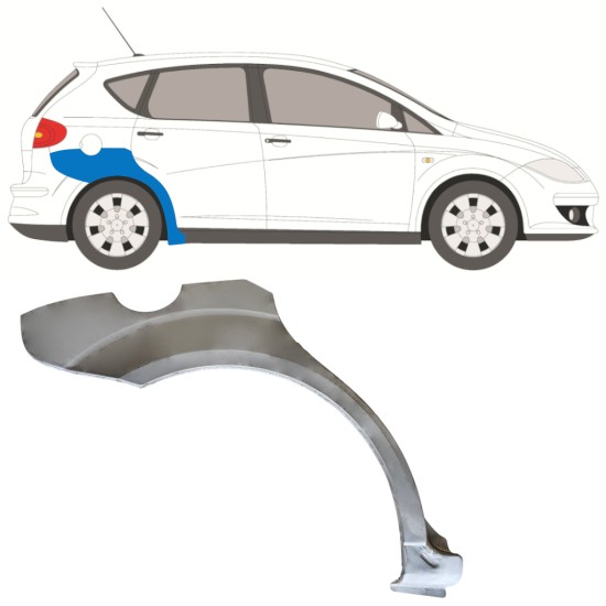 Bok delni za Seat Altea 2004-2015 / Desna 15046
