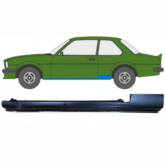 Prag za Opel Ascona B 1975-1981 / Leva 8787