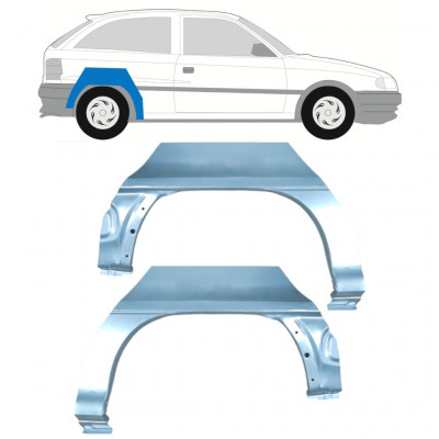 Bok delni za Opel Astra 1991-2002 / Levo+Desno / Komplet 9680