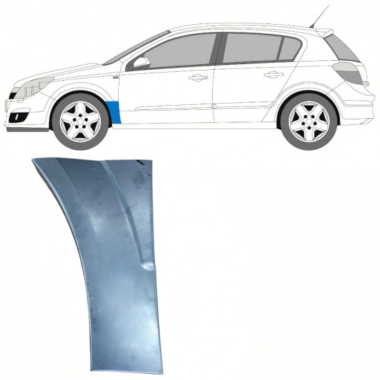 Popravni panel prednjega blatnika za Opel Astra 2003-2014 / Leva 10137