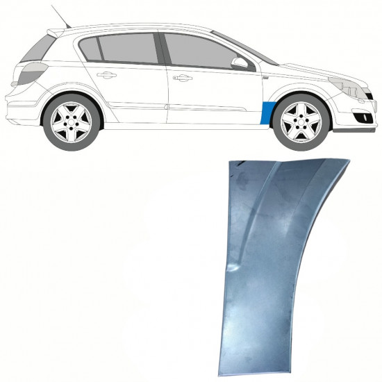 Popravni panel prednjega blatnika za Opel Astra 2003-2014 / Desna 10136